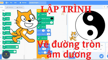 Scratch, Vẽ hình tròn âm dương trên scratch