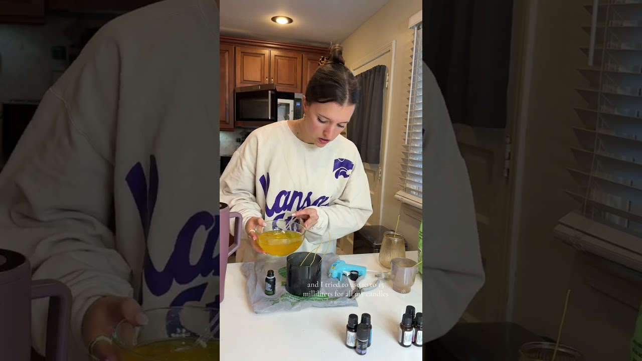 Making your own candles is actually super easy and affordable! These have brought so much joy and