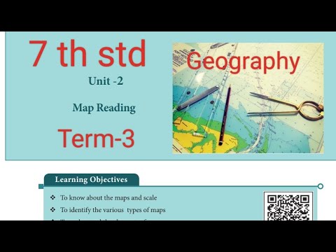 2.Map Reading (book back answers) 7th std Geography Term-3 - YouTube