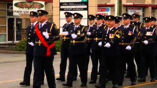 Tribute to a fallen firefighter
