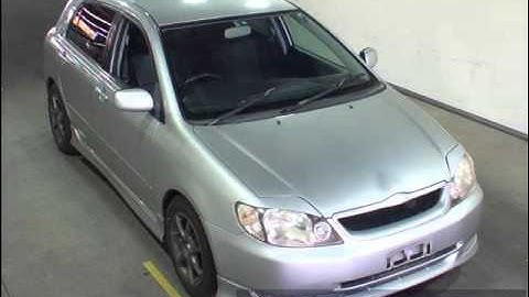 2001 TOYOTA COROLLA RUNX  ZZE123