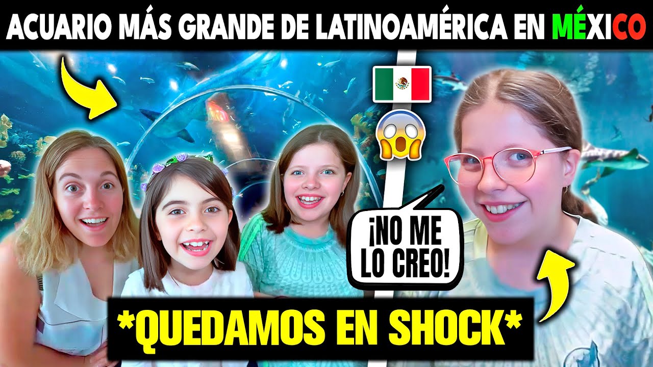😱 ESTAMOS EN SHOCK al VISITAR el ACUARIO MAS GRANDE de LATINOAMERICA en ...
