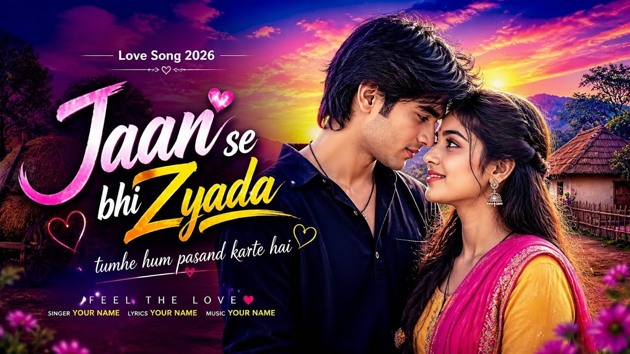 Jaan Se Bhi Zyada Tumhe Hum Pasand Karte Hai ❤️ | Love Song 2026 | Romantic Hindi Song