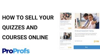 How to Sell Your Quizzes and Courses Online
