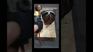 Free Energy from Speaker! 😱 DIY Generator Project