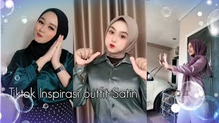 Inspirasi Tiktok dress satin