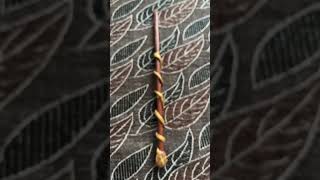 DIY Harry Potter wand#craft#Harry Potter craft#Craft ideas￼