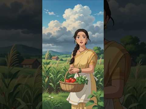Monsoon day in a village| Aloo ka paratha aur Chai | #rain #asmr  #ghibli #ghiblistyle #ghibliart