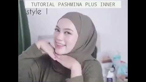 tutorial pashmina inner guys 😚