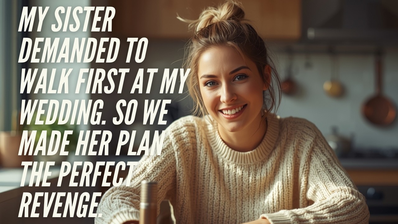 My Sister Demanded to Walk First at MY Wedding. So We Made Her Plan the Perfect Revenge.