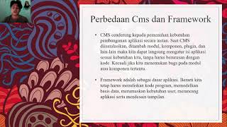 Perbedaan CMS dan Framework