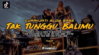 DJ TAK TUNGGU BALIMU | Remix Slow Full Bass | Horeg Viral Tiktok || ETAN KALI Project