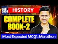 Cuet History Complete One Shot 2026 🔥| History Complete Book 2 MCQ Marathon | Most Expected MCQs