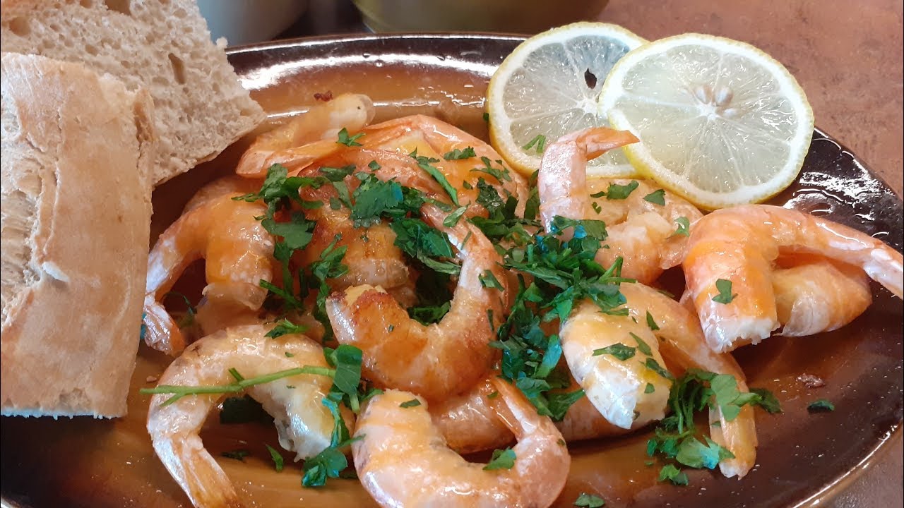 UCZTA Krewetki z sosem czosnkowym 🦐🦐🦐