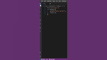 C  Hello World Program | Visual Studio | Hello World Program #codeontrend #c
