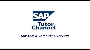 SAP LSMW Complete Overview
