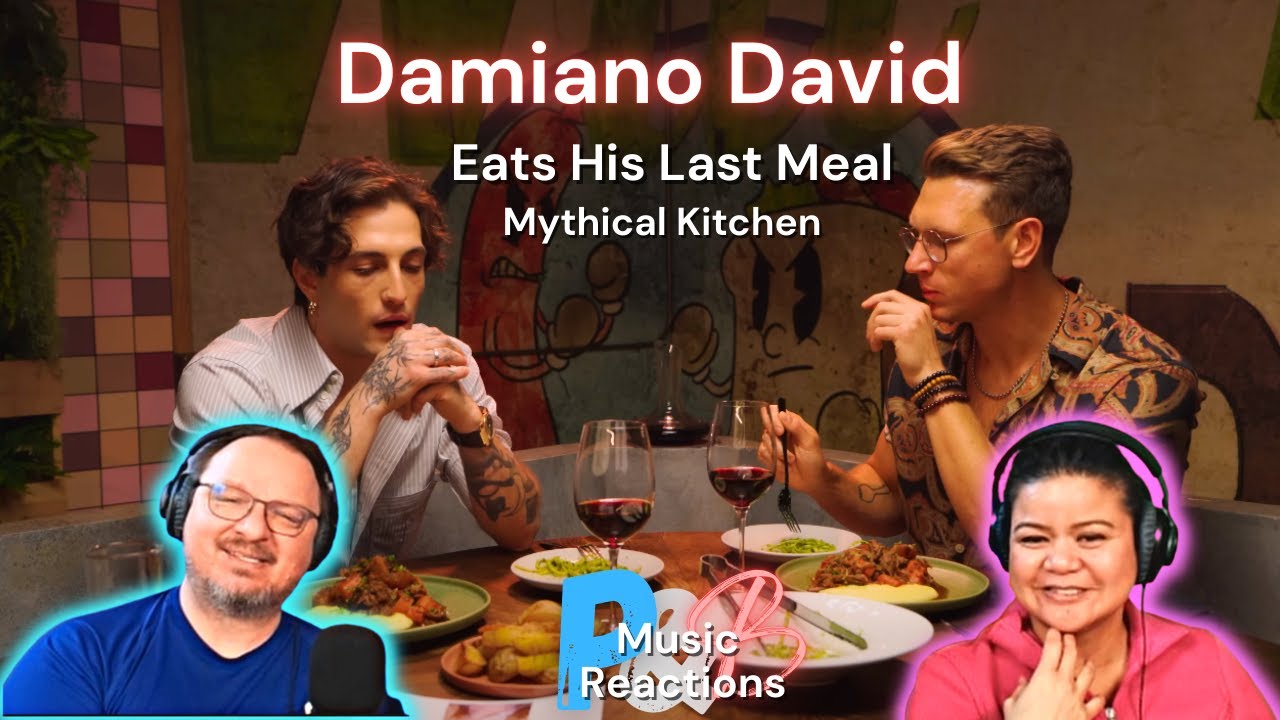 Дамиано Дэвид (MÅNESKIN) (последнее интервью с Mythical Kitchen) | Реакция пар!