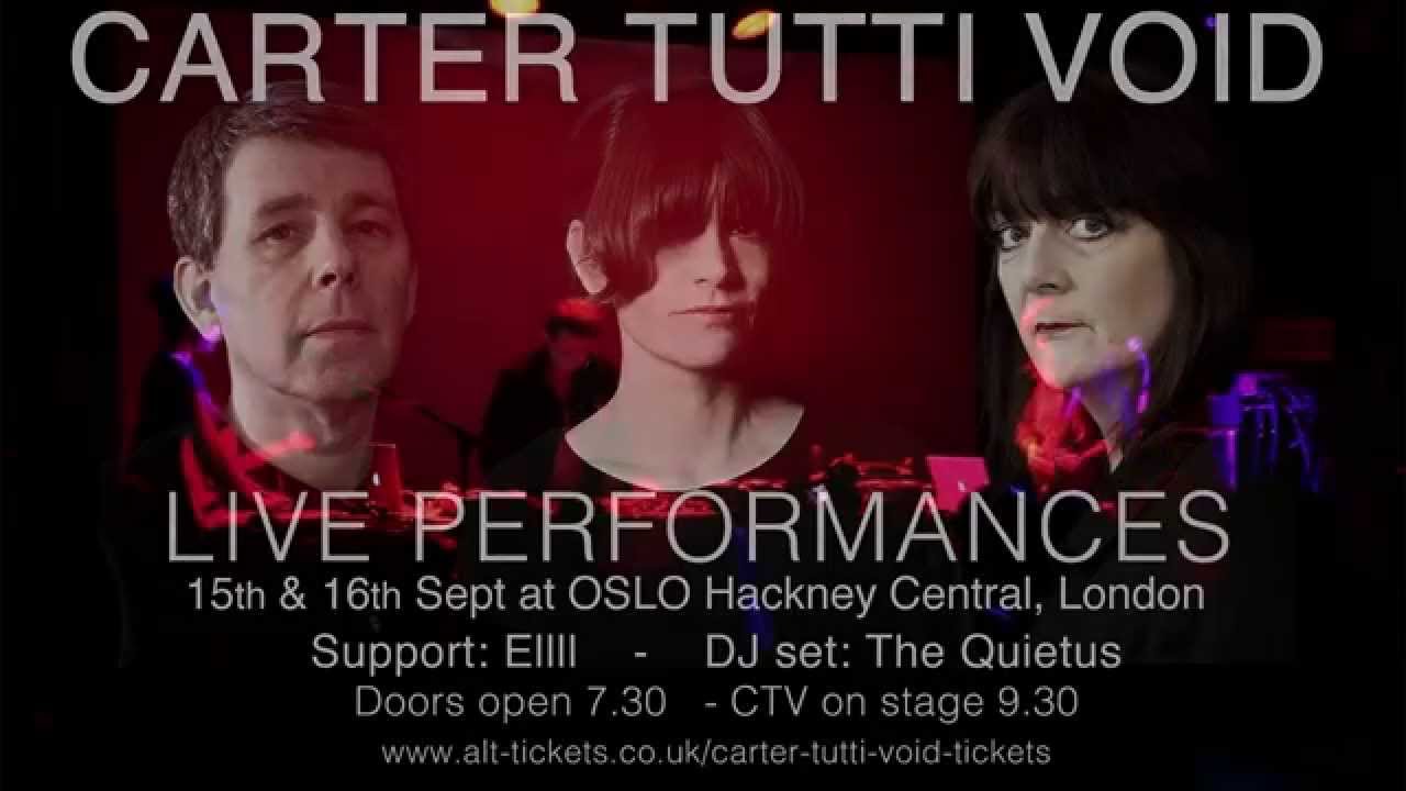 INTERVIEW: Carter Tutti Void | The Quietus