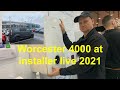 GOING TO INSTALLER LIVE 2021 to see and  review  the new Worcester  4000 combination boiler.