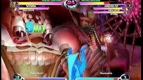 MvC2 Online (360): TeezyBoi (MSP) vs Brett (MSP) 13 .:10.26.09:.