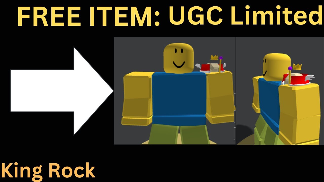 free-item-how-to-get-king-rock-in-roblox-rock-mine-simulator-ugc-limited-24-7k-left-youtube