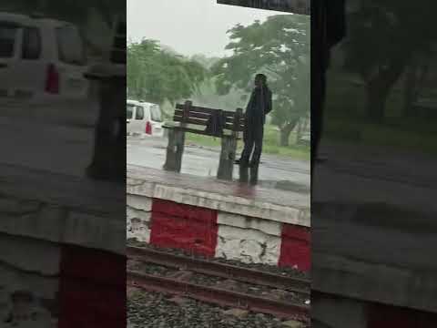 High Rainfall in Washim city #rain #rains #train #travel #travelvlog #traino