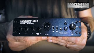 RockBoard® MOD 5 CAB SIM / DI PATCHBAY presented by Hans Platz from ‘Feuerschwanz‘