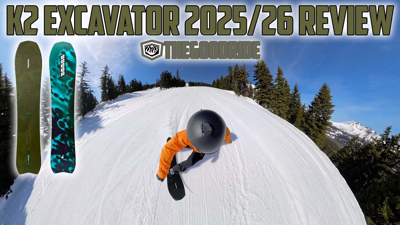 K2 Excavator 2025 2025 Snowboard Review - YouTube