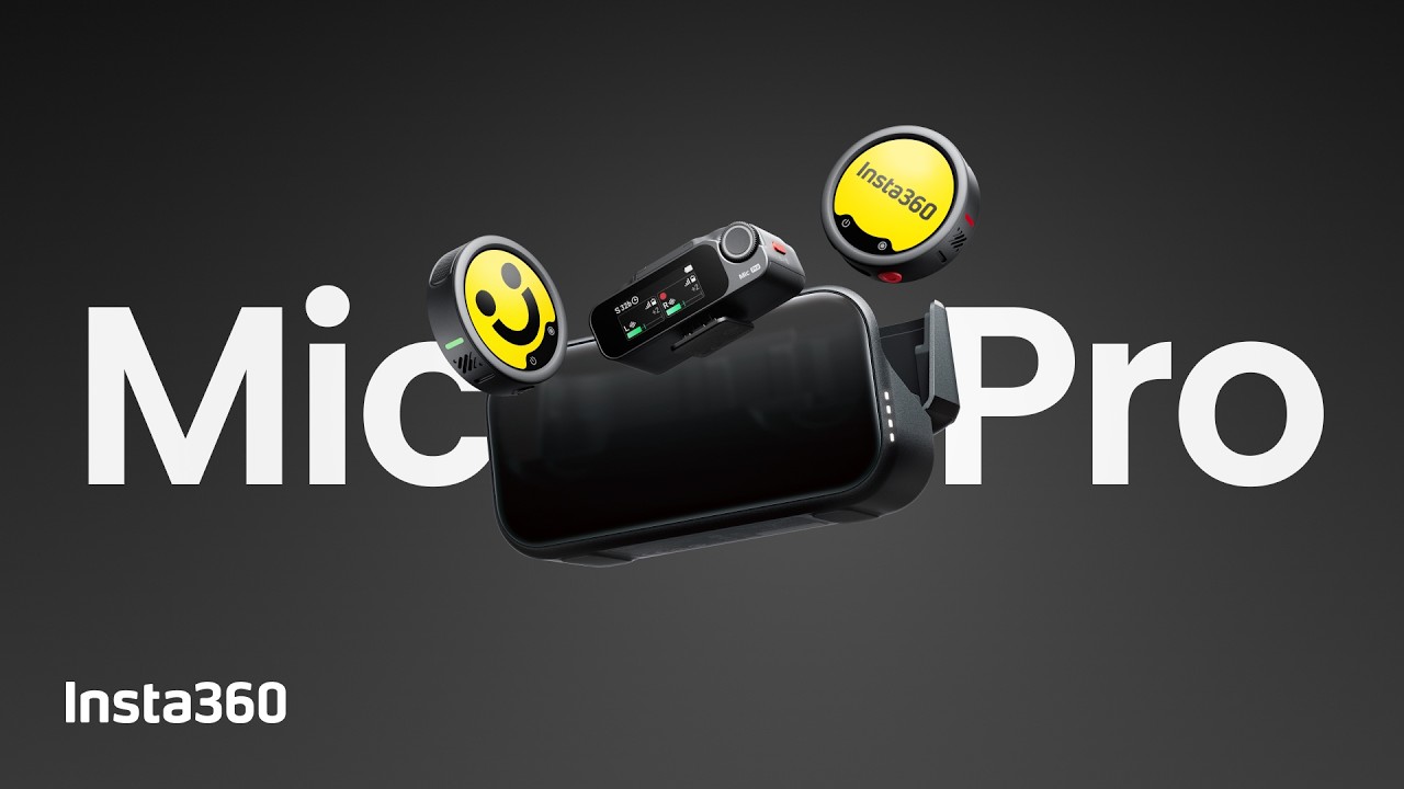 Insta360 Mic Pro 登場 ― あなたの声に、あなたのスタイルを