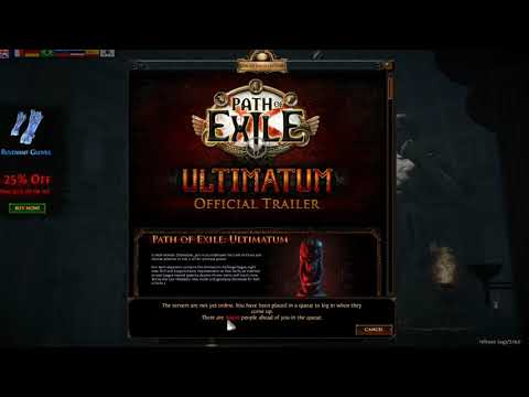POE Streamers Getting Priority League Logins - Insane Queue Times For The Rest!  GGG Please!