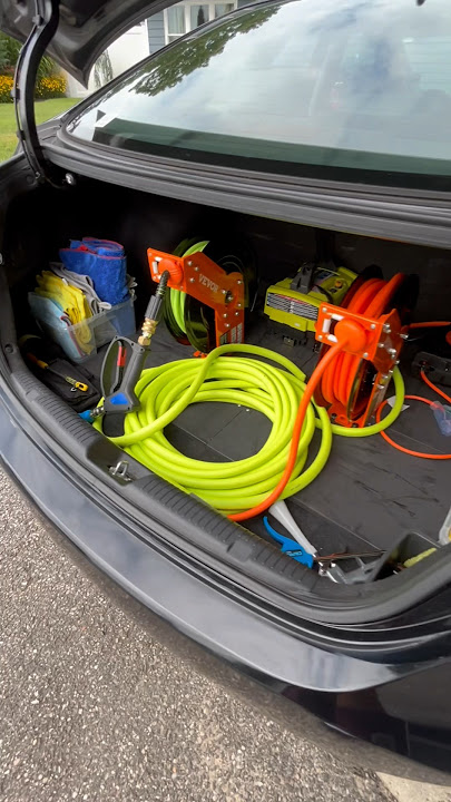 Sedan Detailing Setup #shorts #mobiledetailing #fyp #viral