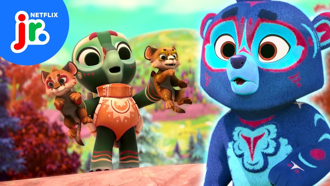 Kitten Chaos! 🙀🌋 Spirit Rangers | Netflix Jr - YouTube