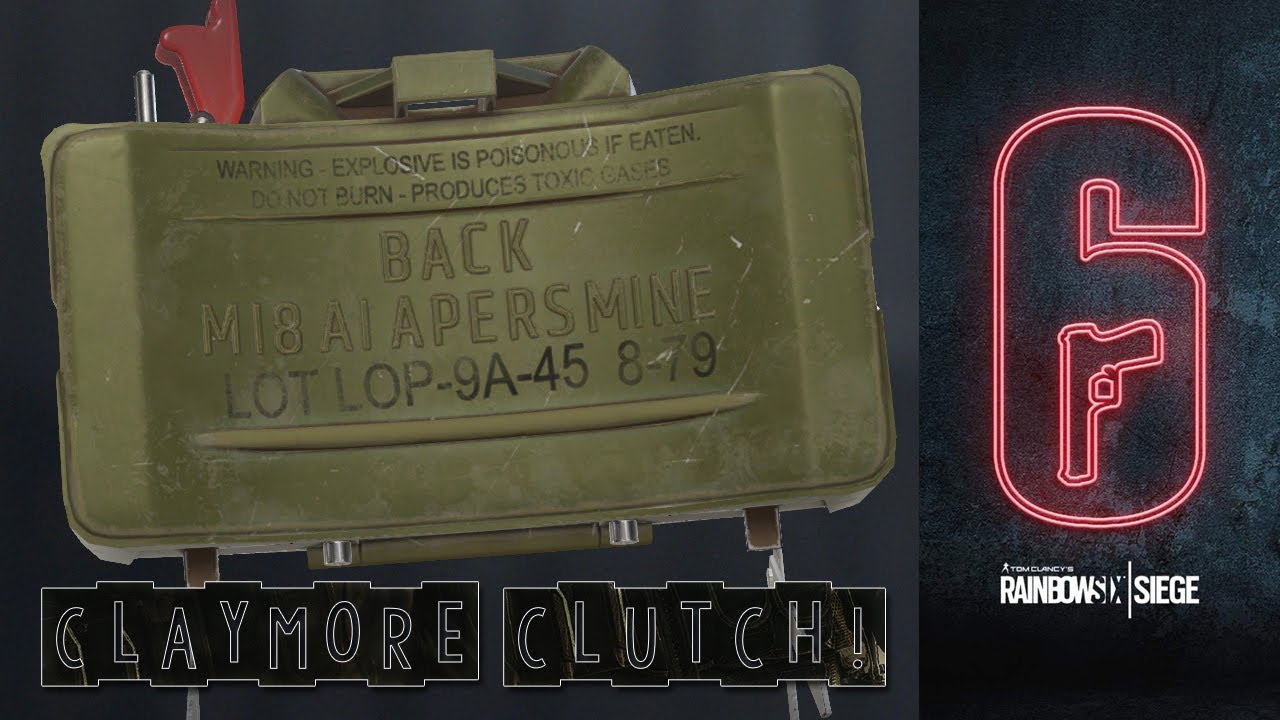 Claymore Clutch! - PS4 - Tom Clancy's Rainbow Six® Siege - YouTube