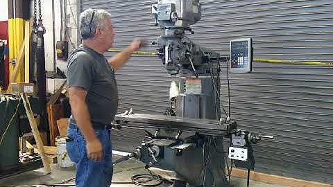 9” x 42” Bridgeport Vertical Milling Machine, Model Series I, Michael Fine Machinery
