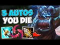 USE Q AND KILL ANYONE! TRIPLE CRIT MASTER YI IS MEGA BUSTED - League of Legends