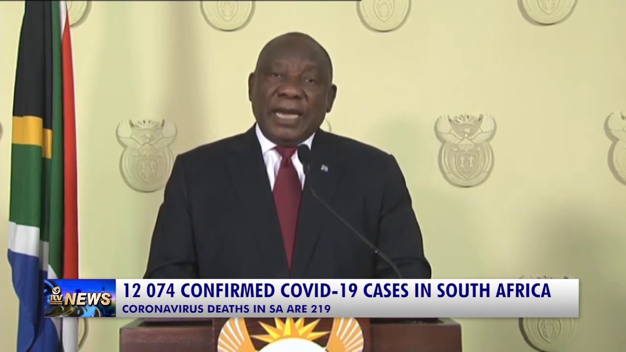 12 074 CONFIRMED COVID-19 CASES IN SOUTH AFRICA - CORONAVIRUS DEATHS IN ...