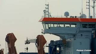 Hopper Dredger VOX AMALIA Świnoujście port. Pogłębiarka VOX AMALIA Świnoujście | Ferries Channel