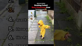 Ranking The Top 7 Cutest Baby Responses Ever (First Word Edition)