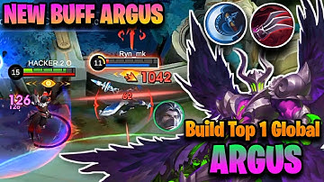 Best Argus Buff build 2024: Items Emblems & Deadly Build 2024 [Mobile Legends]