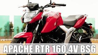 2020 TVS Apache RTR 160 4V BSVI - first ride review