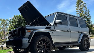 G63 AMG Common Problems+ Fix✅ Power Steering Fluid+ Engine Oil Leaks Fixed