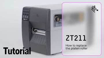 How to Replace the Platen Roller on a ZT211 Printer | Zebra