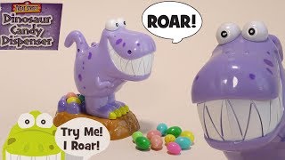 Dinosaur Candy Dispenser by Treat Street & The YAK Pack Same as Hubba Bubba Cluckers Gum