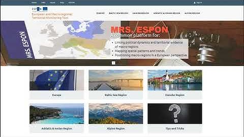 MRS. ESPON guided tour