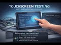 #15 STM32MP135 | Touch Test (USB / HDMI) #touchscreen #test #STM32MP135 #stm