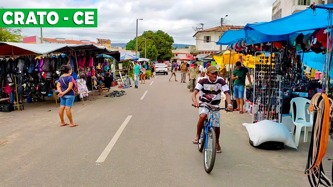 A tradicional Feira Livre do Crato Ce tem de Tudo - 06/06/2022