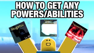 (Anime Story) How To Get Any Powers/Abilities All Ways [Best/Fastest Way] Roblox