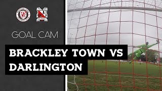 Goal Cam: Brackley Town v Darlington