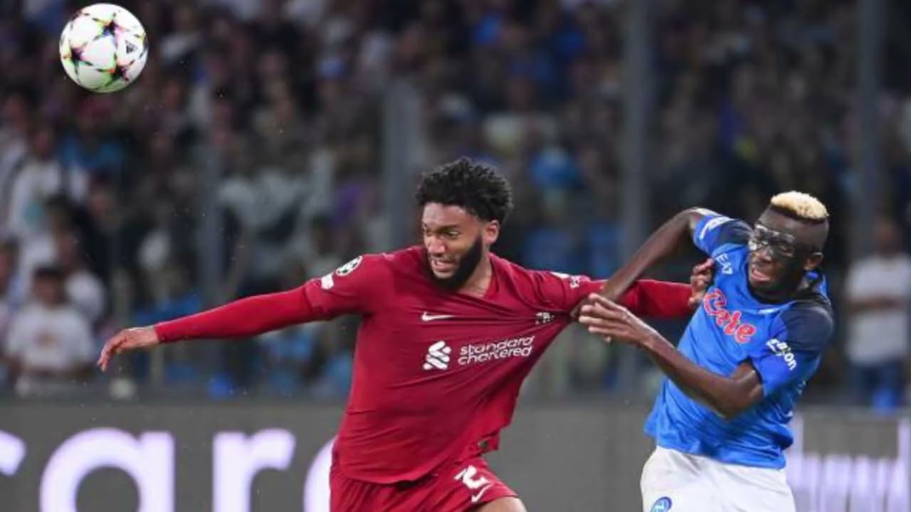 Joe Gomez's COMICAL DEFENDING MISTAKES vs Napoli😅 l WHY DOES KLOPP LIKE TO PAIR HIM WITH VAN DIJK?