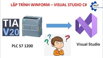 Winform C# - PLC,  bài 1: Giới thiệu về thiết kế giao diện bằng Winform trong Visual Studio